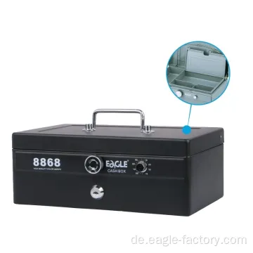 Eagle Wholesale Security Key Lock Metal Cash Box